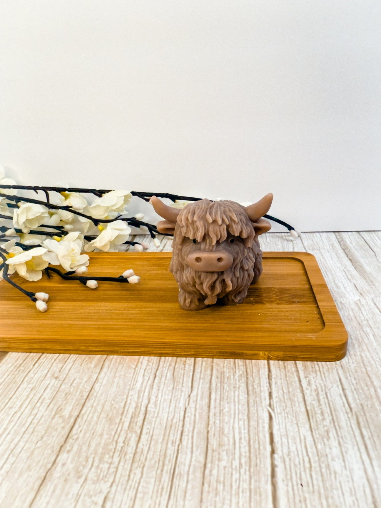 Ozzy the Cow Candle
