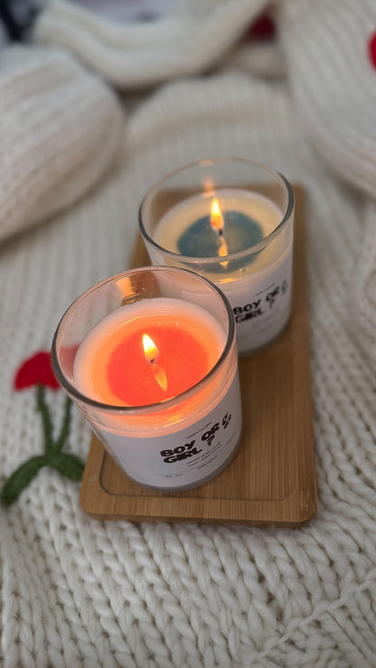 Gender Reveal Candle