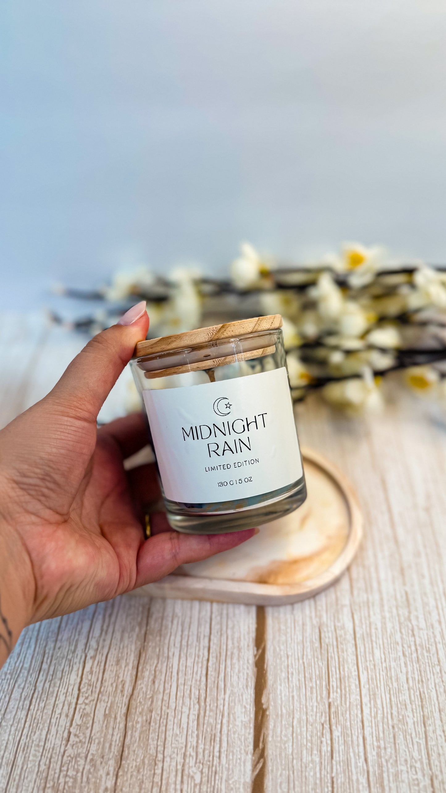 Midnight Rain Candle – Taylor Swift Inspired Soy Candle