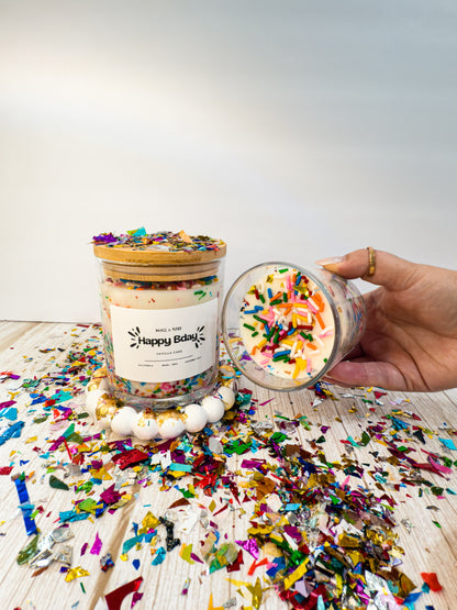Happy Birthday Candle – Vanilla Cake Scent