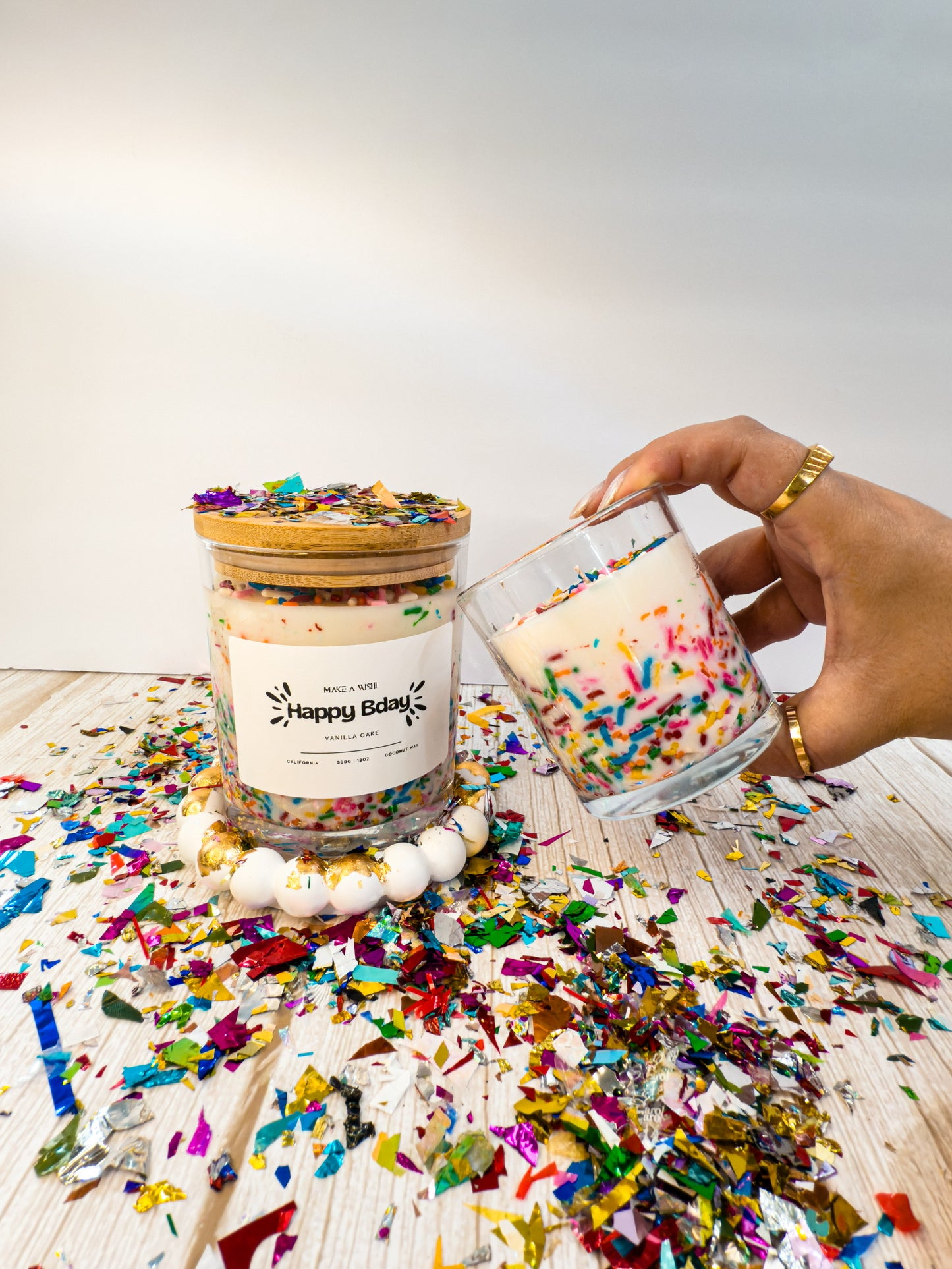 Happy Birthday Candle – Vanilla Cake Scent