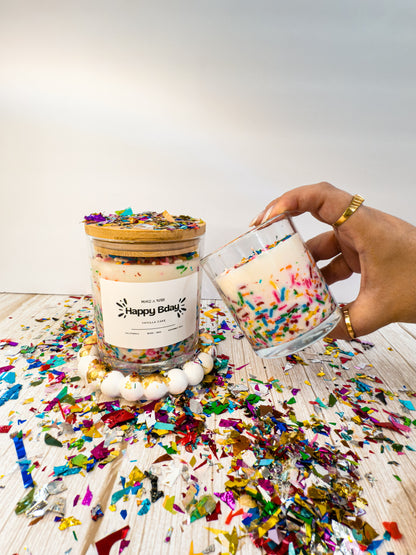Happy Birthday Candle – Vanilla Cake Scent